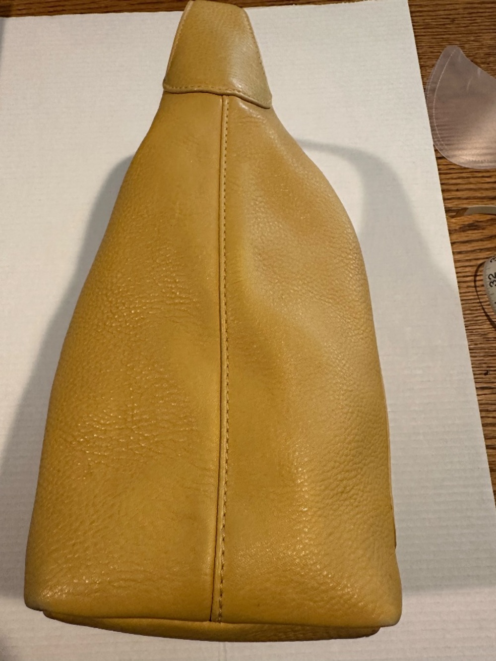 Dooney & Bouke leather Hobo in buttery yellow - Picture 10 of 10